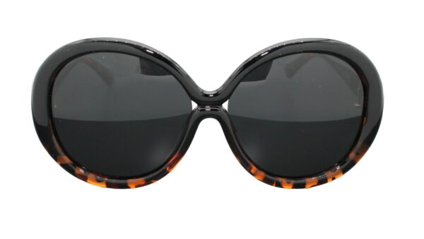 Vintage Damen Sonnenbrille Polarisiert Oversize in Animal Schwarz shoppen bei Luxxada