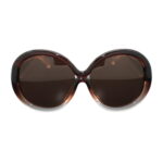 Vintage Damen Sonnenbrille Polarisiert Oversize in Animal Braun shoppen bei Luxxada
