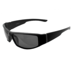 Sport Sonnenbrille Schwarz Getoent Polarisiert bei Luxxada