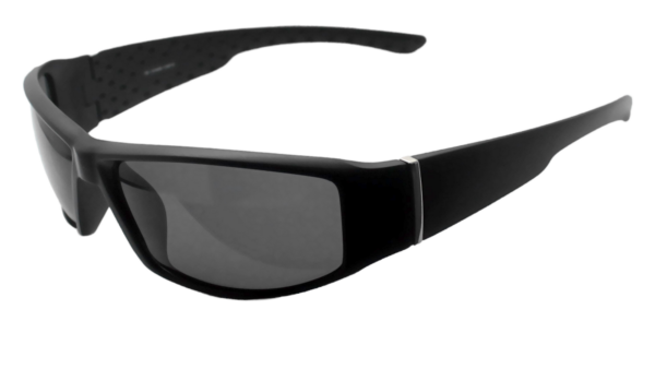 Sport Sonnenbrille Schwarz Getoent Polarisiert bei Luxxada