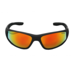 Sport Sonnenbrille Polarisiert Leicht Schwarz Orange Markenbrille Rennec bei Luxxada Shoppen