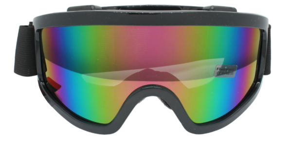 Skibrille Motocrossbrille Crossbrille Schwarz Multicolor