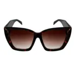 Oversize Damen Sonnenbrille Cateye Designer Brille Animal Braun Getönt Luxus von Luxxada ®