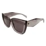 Oversize Damen Sonnenbrille Cateye Designer Brille Beige Grün Gläser Lila Getönt Luxus von Luxxada ®